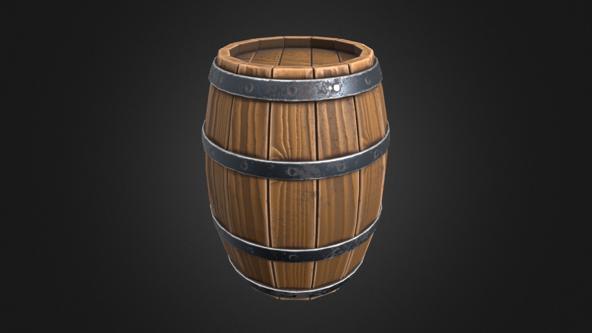 Wooden Barrel