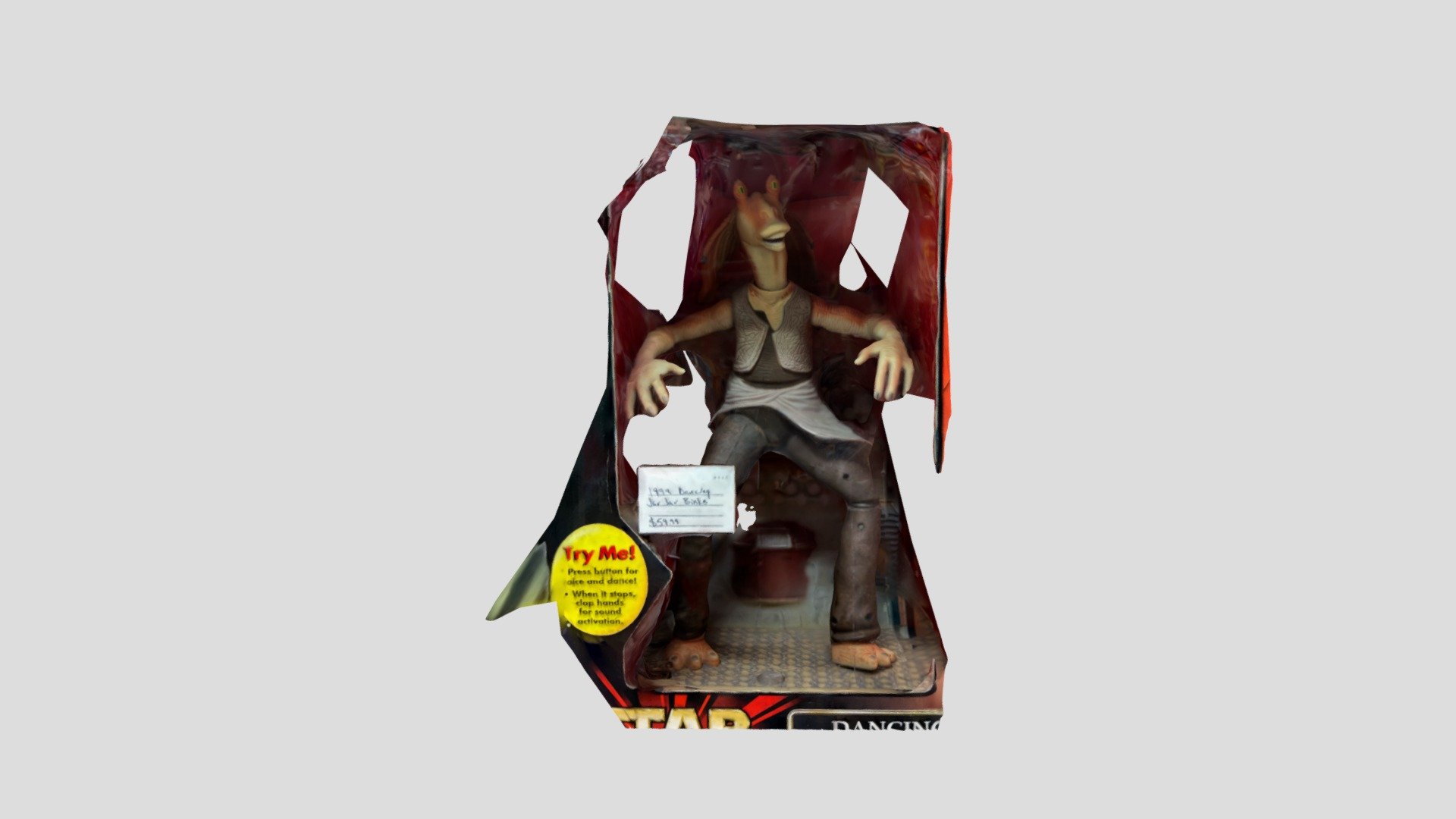 Jar Jar Binks Toy 3D model by tacolamp [26bea63] Sketchfab