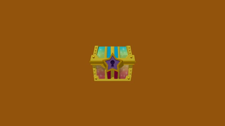 SM Rainbow Chest 3D Model