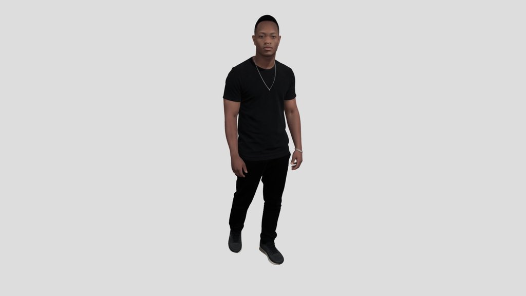 Monochrome Studio Portrait