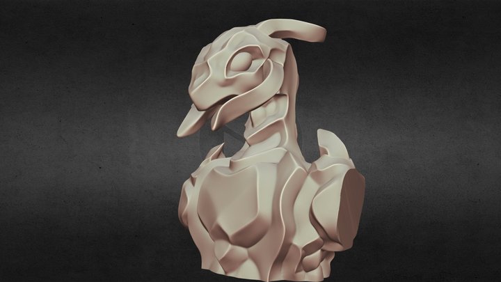 Dragonoid 3D Model