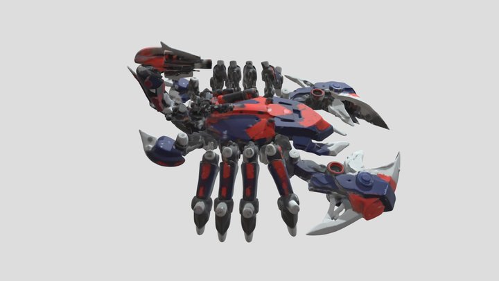 Death Stinger Zoids (free) 3D Model