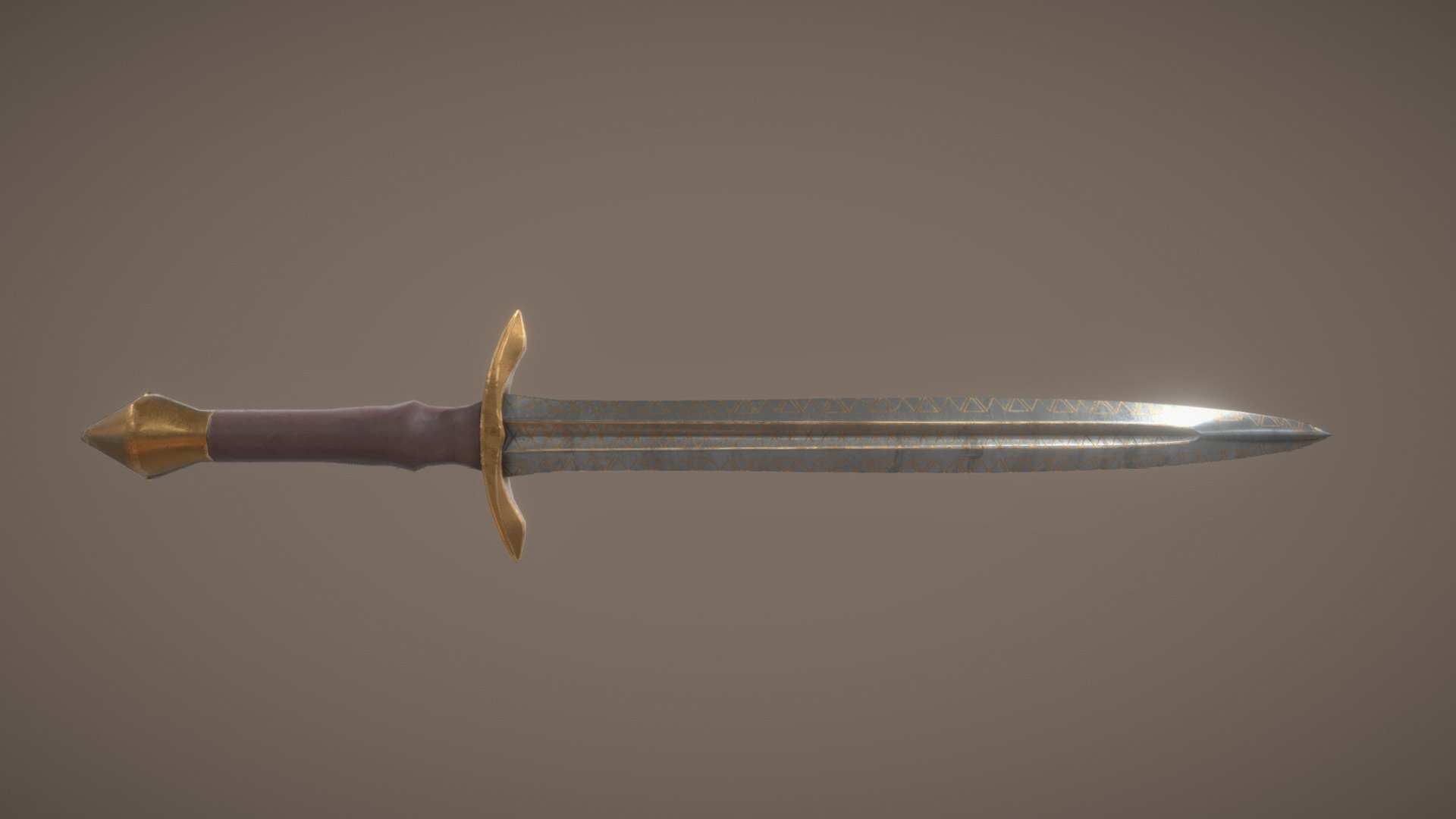 Bronze and Steel Sword - Buy Royalty Free 3D model by JLalmansingh ...