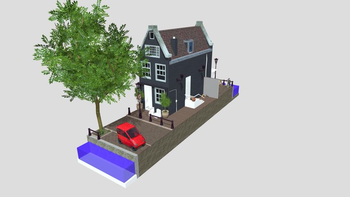 1DAE29N_DeTollenaere_Wannes_WIPRowhomes 3D Model