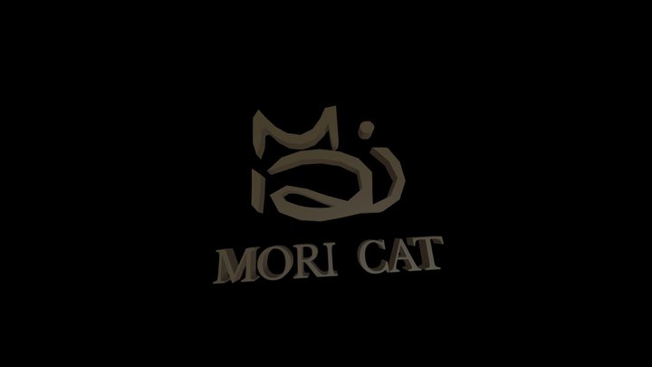 Moricat Logo(3D 3D Model