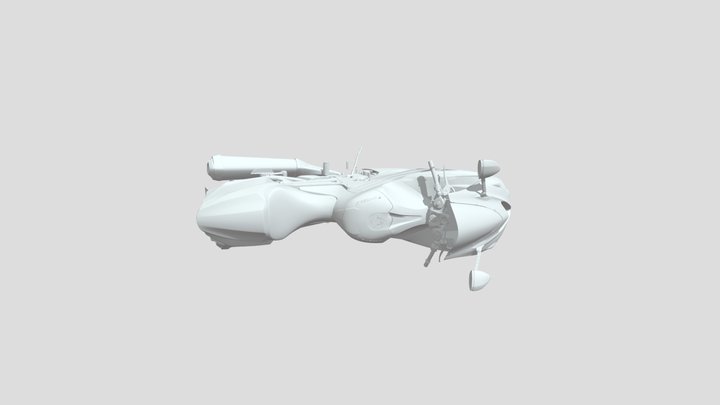 Kawasaki ZX14R 2012 – Gratis 3D-model STL