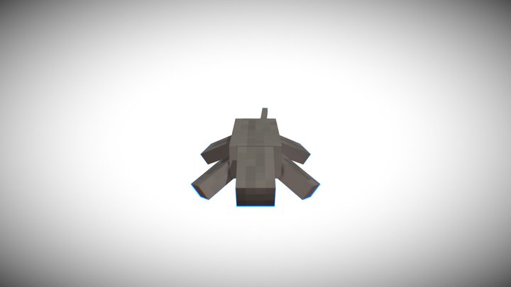 Minecraft Komodo Dragon 3D Model