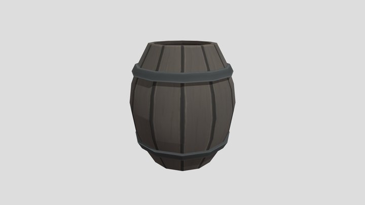 Barrel 3D Model
