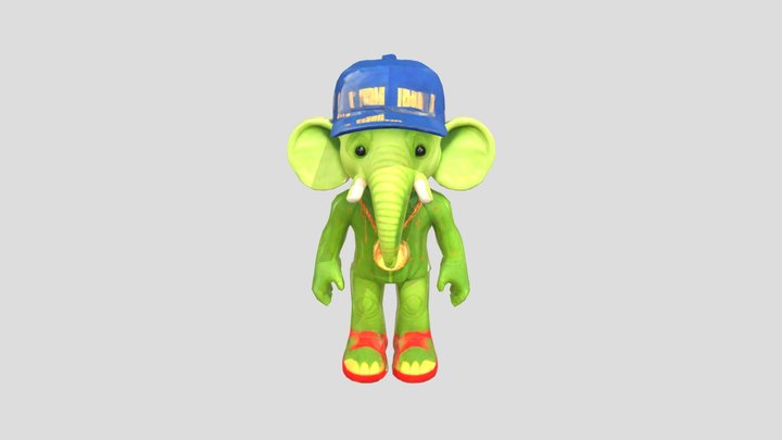 Italian Brainrot Lirili Larila 3D Model