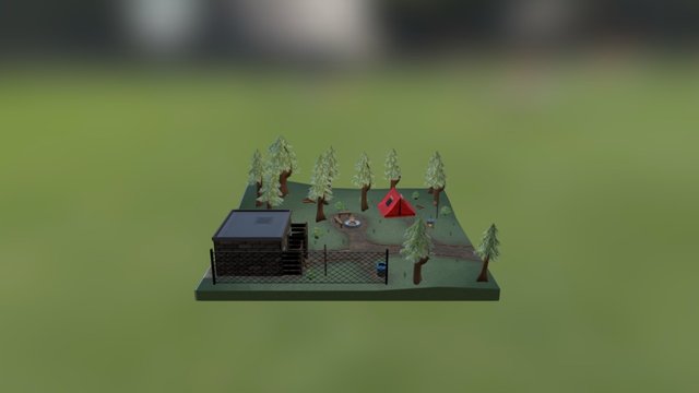 KEEPITLOWPOLY FBX 3D Model