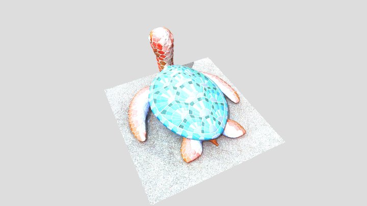 001191022-海龜 3D Model