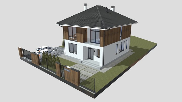 ДОМ РОМАН МСК 1 3D Model