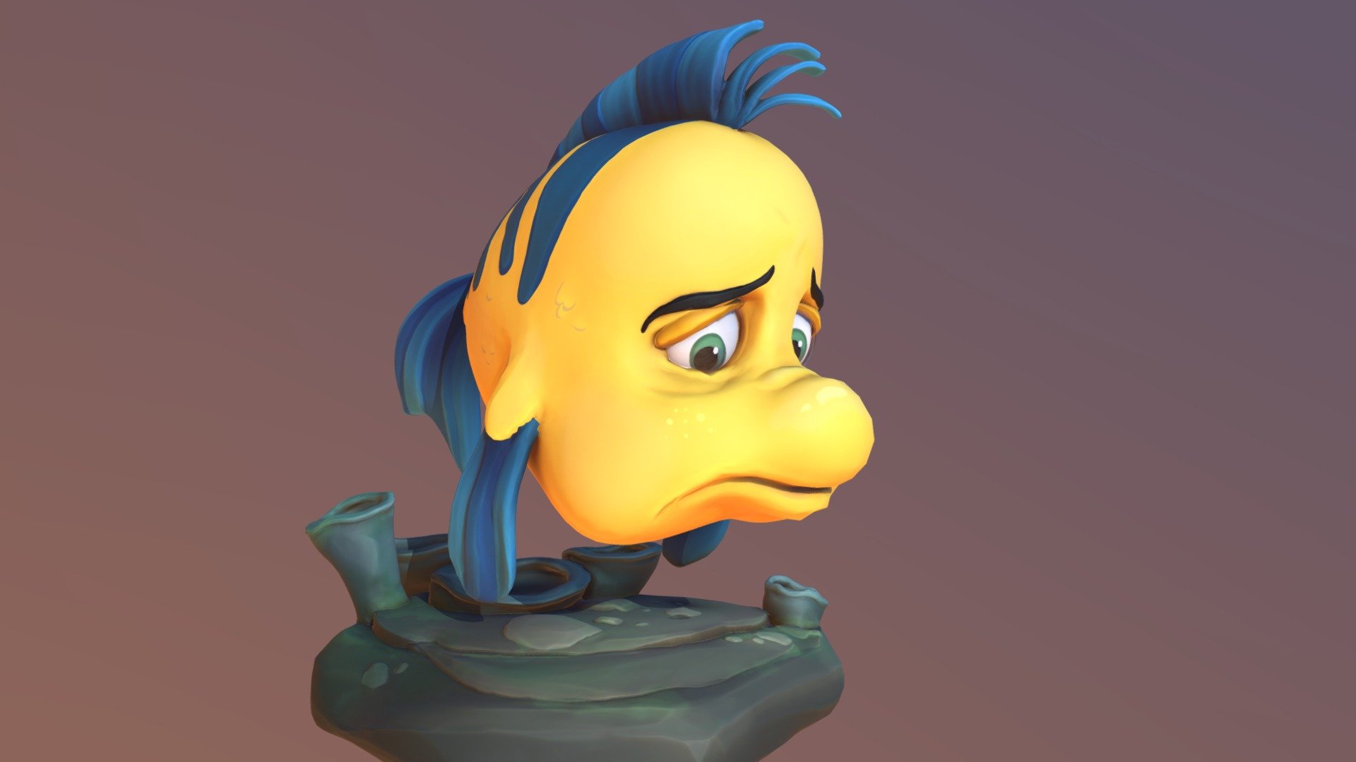  The Little Mermaid 2022 edition 3D  model  by zag girard 