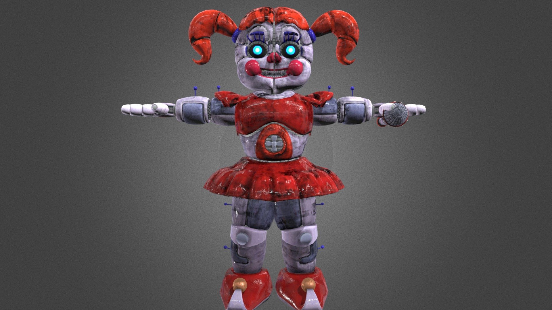 Circus Baby Special Delivery Download Free 3D model by