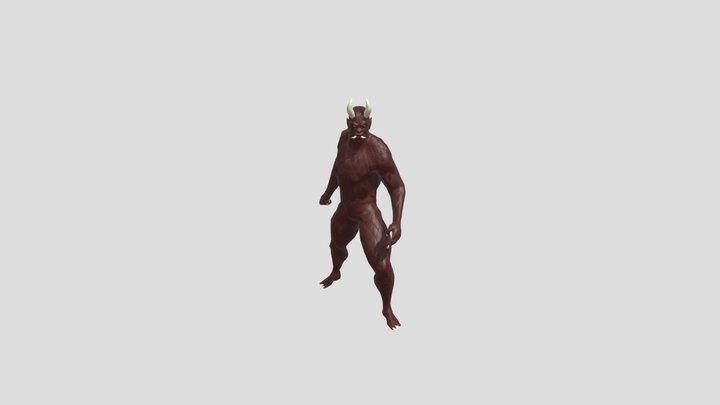 Japanese Oni -- Nagaiyo 3D Model