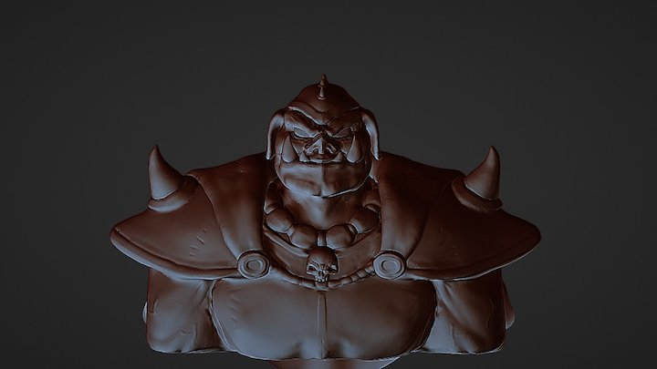 The Legend of Zelda - Ganon bust 3D Model