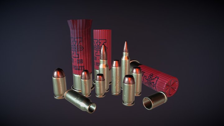 Ammunition Pack 3D Model