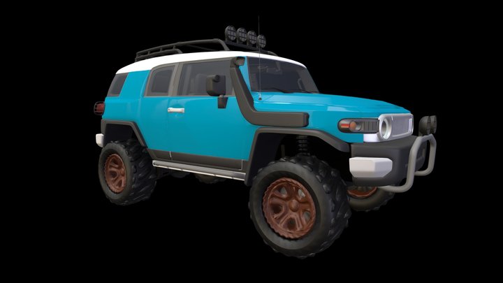 Toyota FJ Cruiser - Test 3D Model