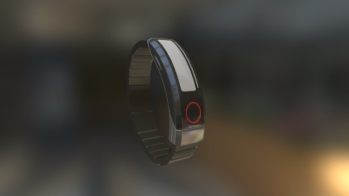 Wrist Watch 3D Model