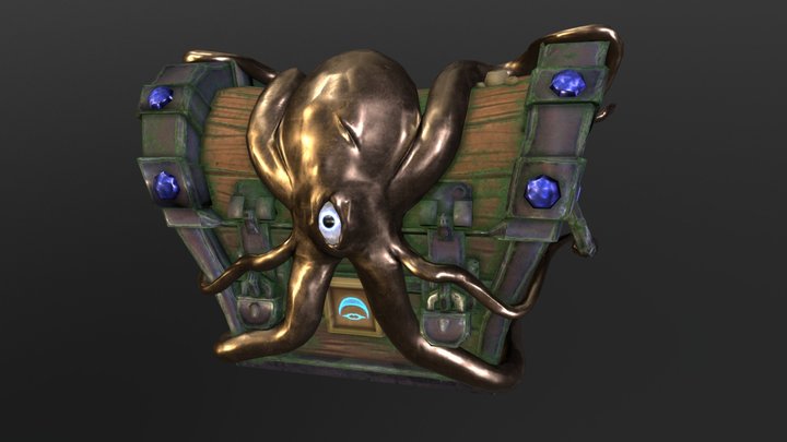The Cursed Chest 3D Model