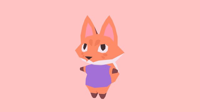 Fox 3D Model