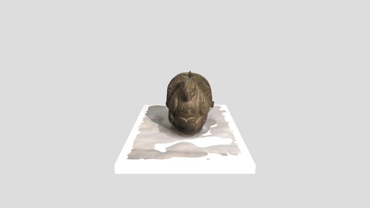 Turkey-Shaped Hacha (1942.3) 3D Model