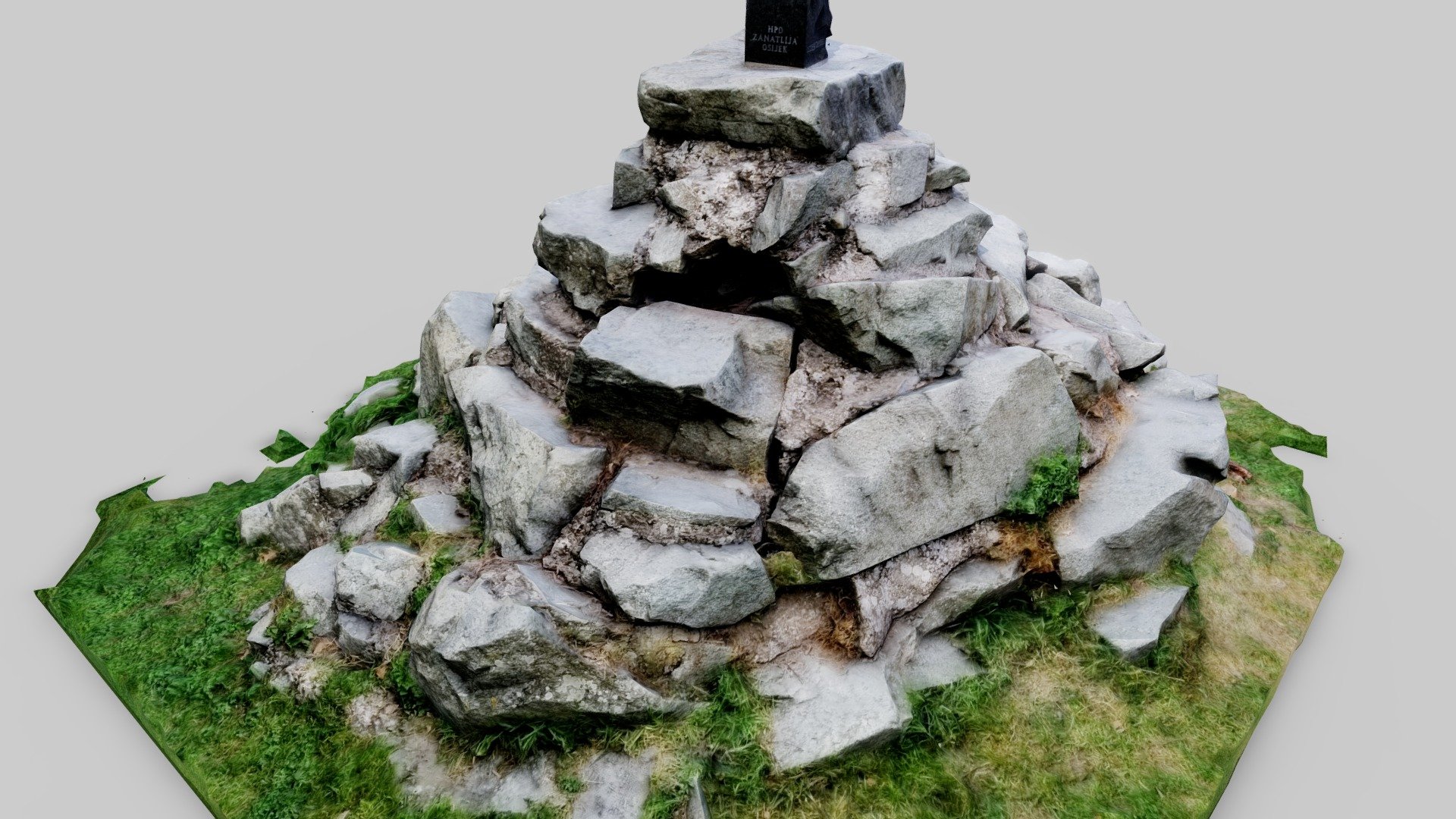 Drvenpark Rock Monument - Osijek