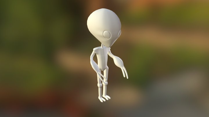 Alien 3D Model