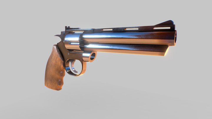 Colt Python 3D Model