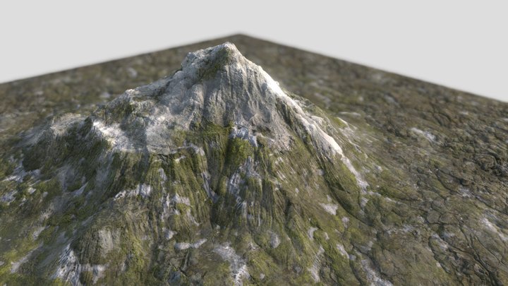 Mountain Lowres 3D Model