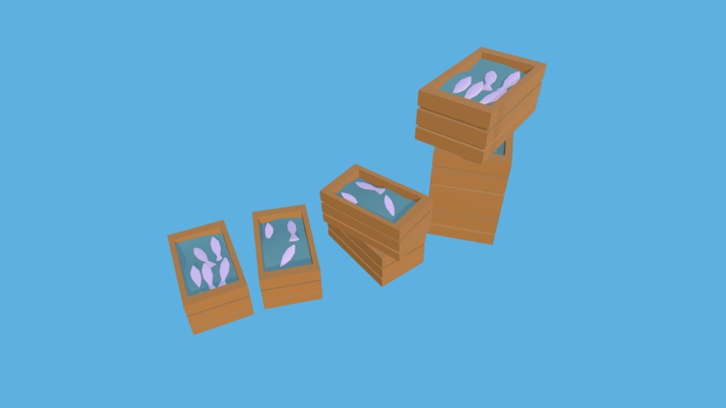 Fish crates - Download Free 3D model by ironicalghosty [26d074f ...