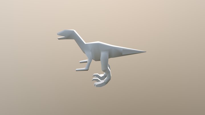Raptor Sketchfab 3D Model
