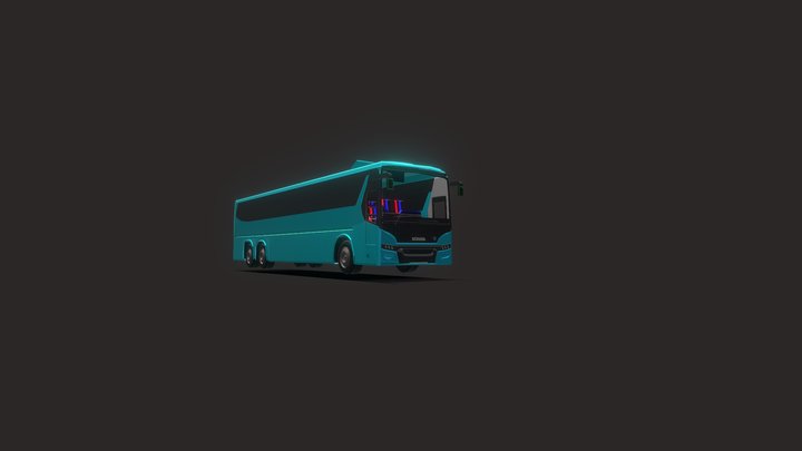 SCANIA metrolink V2 3D Model