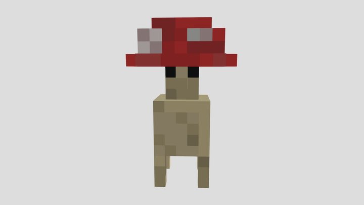 mushroom walker 3D Model