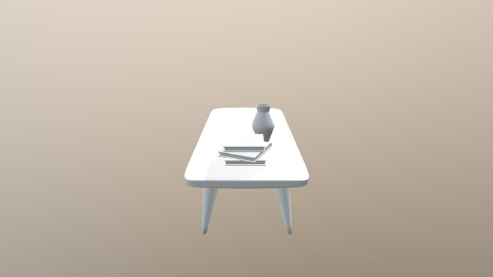 PROPS MEJA FERRY 001 002 3D Model