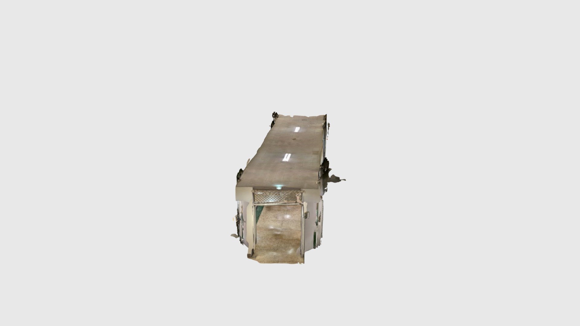 공대 복도 lidar