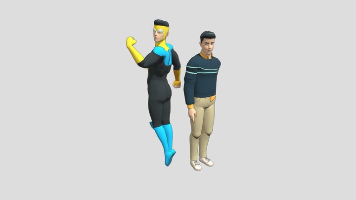 Invincivel mark grayson 3D Model