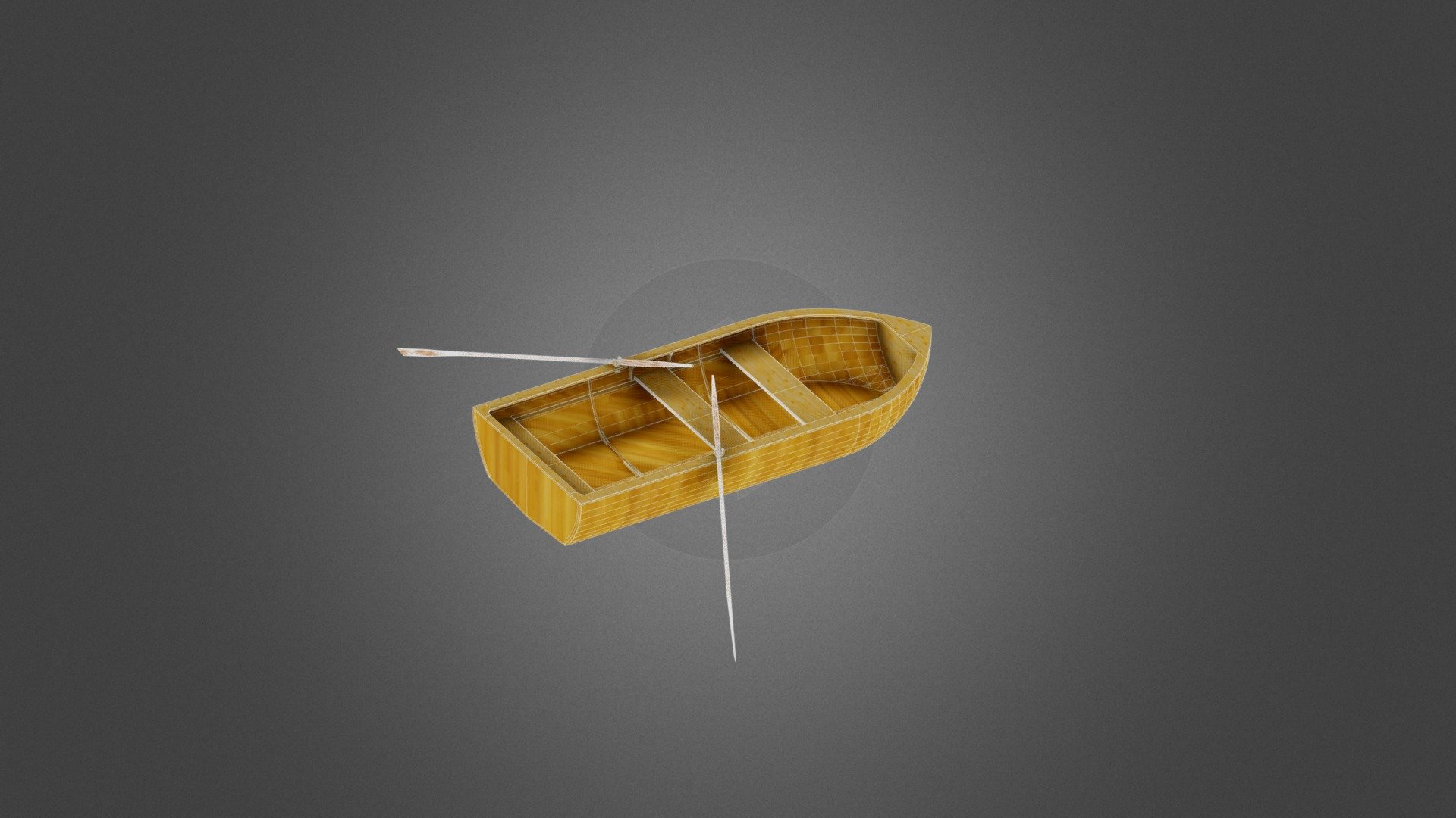 BATEAU RAME - 3D model by emmaballade [26d817c] - Sketchfab