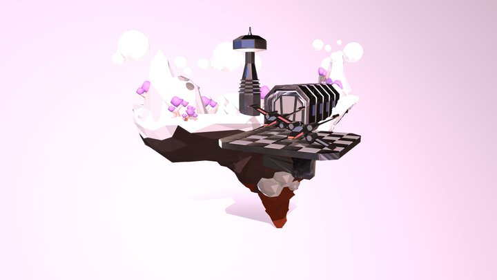 island for fun 3D Model