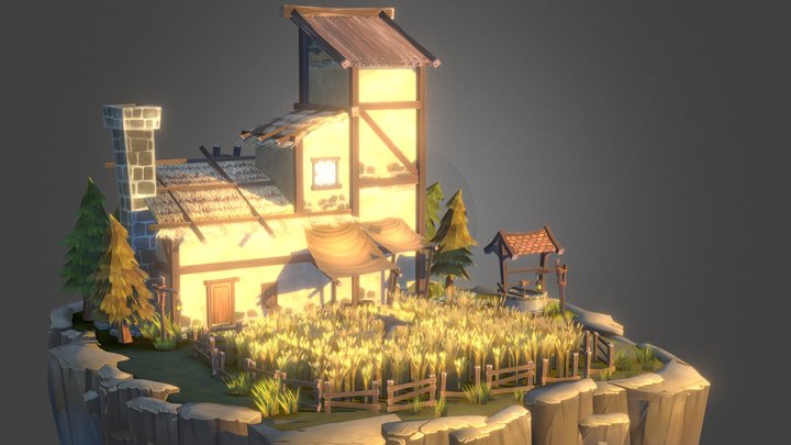 Farmer's House 3D Model