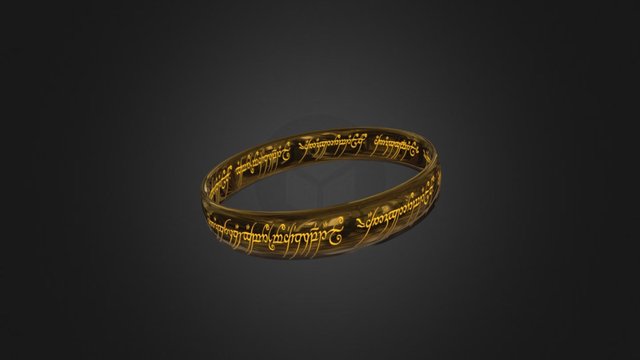 One Ring v 2.0 3D Model