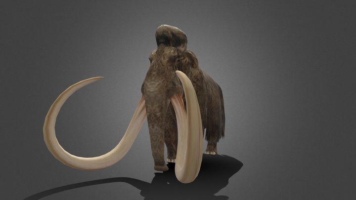 Dinosaur Hunting Mammoth – Modelo 3D gratuito STL