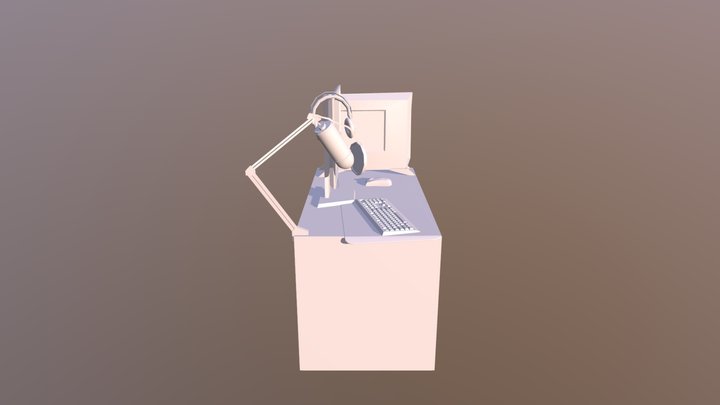 Desktop Draft 3D Model