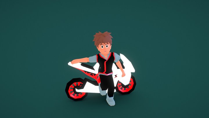 Power Cycle - Light 3D Model