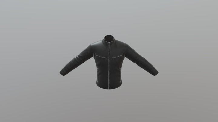 Leather Jacket 3D Model