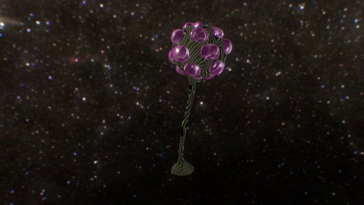 Alien Plant 3D Model