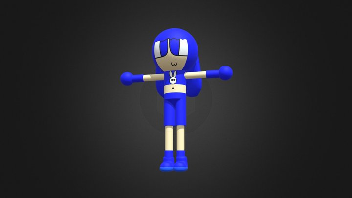 Shago The Bunny 3D Model
