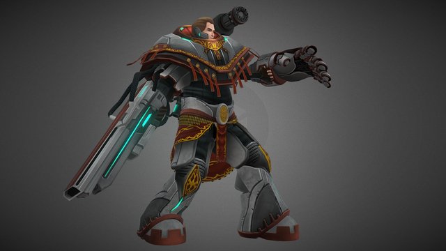 Ahnold 3D Model