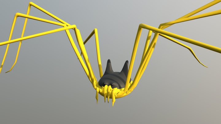 Bunny Harvestman 3D Model