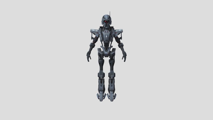 Assassin Autotrooper 3D Model